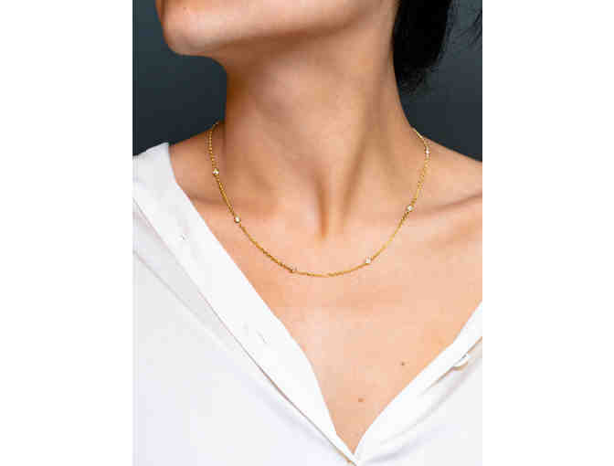Neil Dahl Stunning Gold and Diamond Layered Necklace