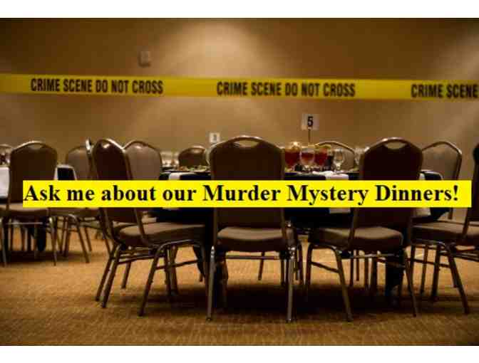 Two tickets to a Dinner Detective Murder Mystery Dinner show in Albany, NY