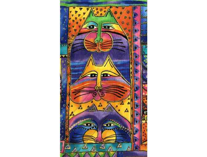 KINDRED SPIRITS STUNNING HANDMADE LAP QUILT, 47' X 54'