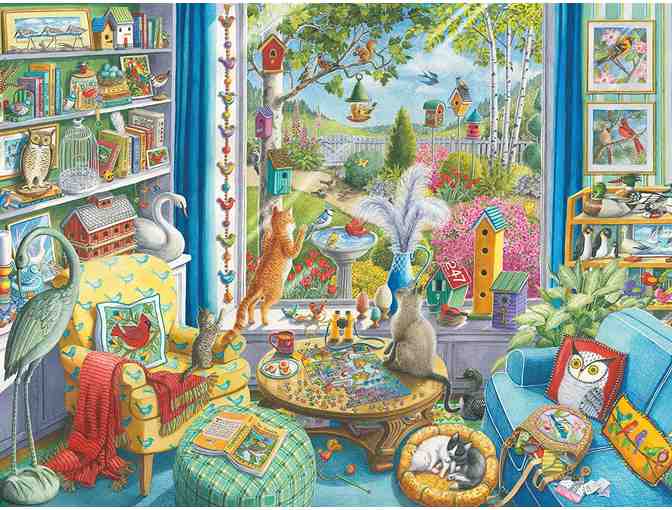 Package of four jigsaw puzzles