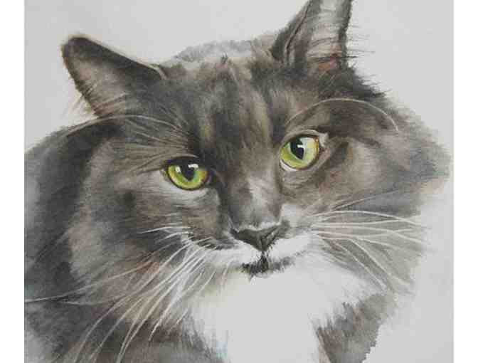 Certificate for Watercolor Portrait of Your Pet by Kimberly Meuse