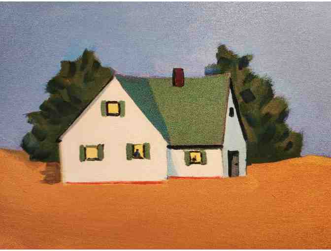 Acrylic Painting by R. Kennedy 'On The Way'