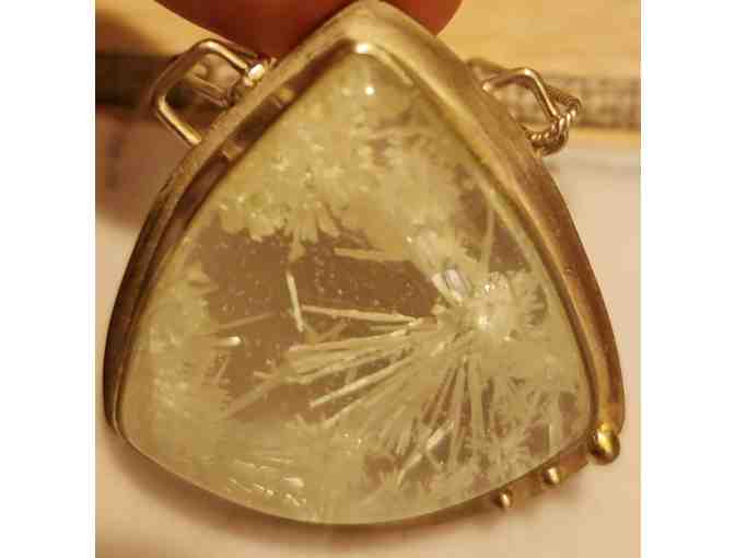 Bridewell Stone Necklace on Sterling Silver chain