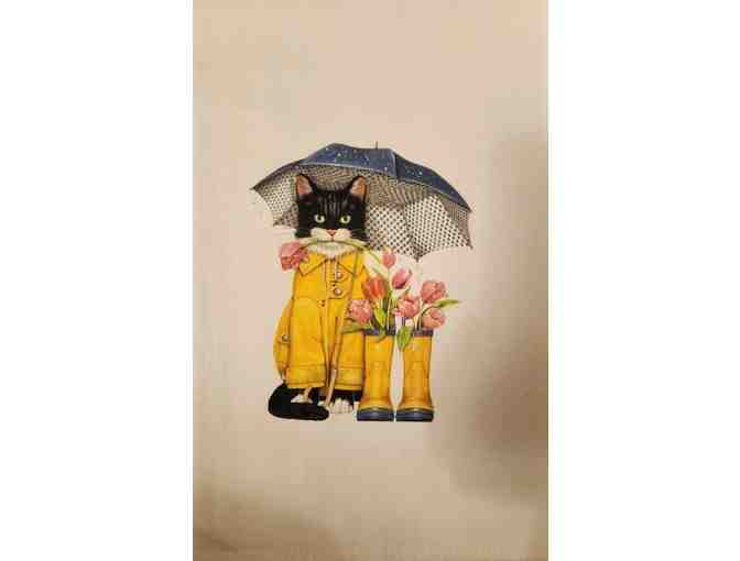 Four (4) Flour Sack Kitchen Towel