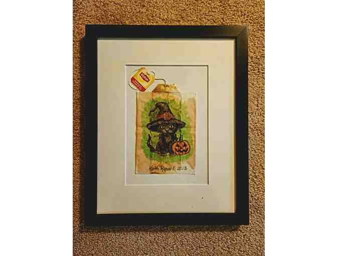 Tea Bag Art by Keith Renard