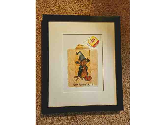 Tea Bag Art by Keith Renard