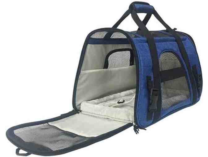 Mr. Peanuts Gold Standard Pet Carrier & Water Dishes