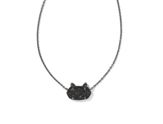 Kendra Scott Cat Elisa Necklace - Black - Photo 1