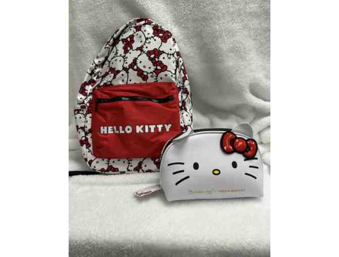 Hello Kitty Backpack and Accessories Bag - Photo 1
