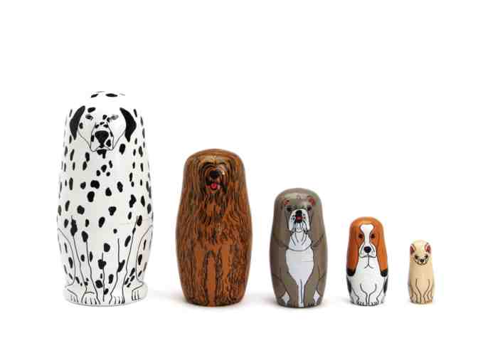 Nesting Dogs Set (5 dogs) - Photo 1