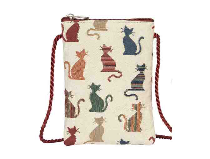Cat Tapestry Mini-Purse - Photo 1