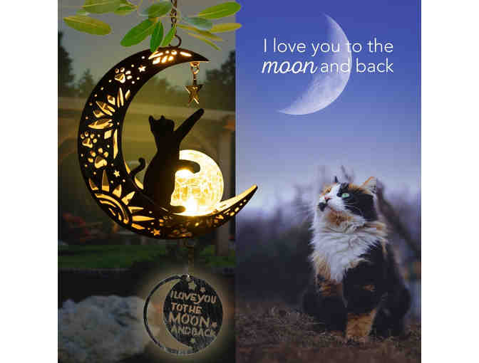 Ultimate Garden Solar Lantern for Cat Lovers - Photo 1