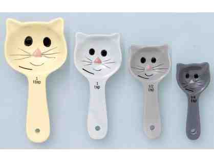 Cat Measuring Spoons: Set of 4