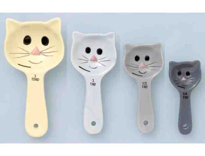 Cat Measuring Spoons: Set of 4 - Photo 1
