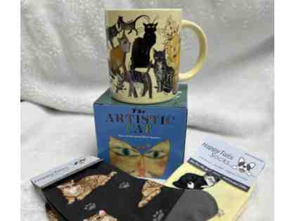 Artistic Cat Mug & Cat Socks