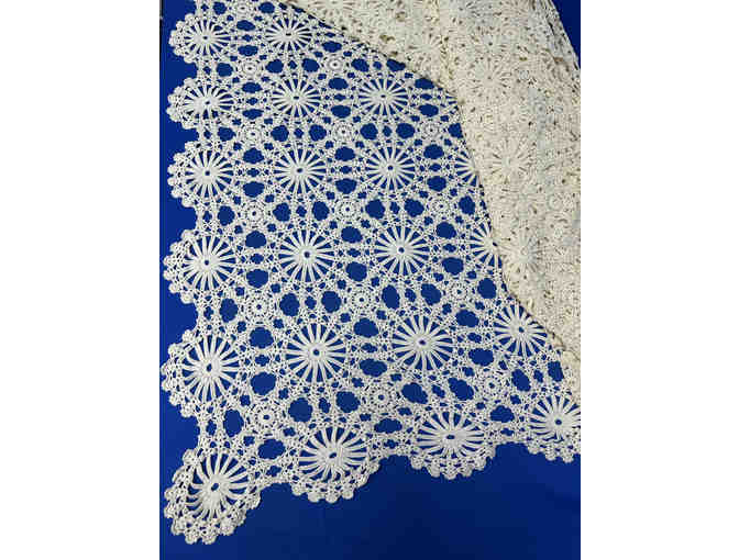 Hand Crocheted Bed Spread