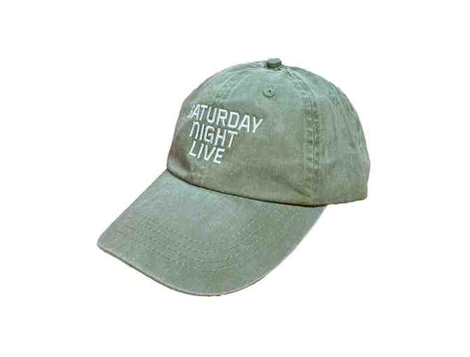 Saturday Night Live 50th Anniversary signed Book and Cap