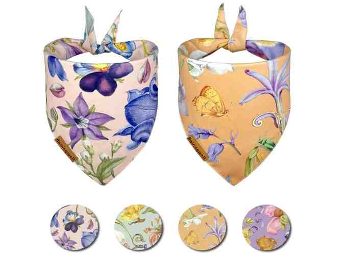 Tail-Wagging Trio: Pride Bandanas, Formal Bow Tie Collar & Reversible Summer Bandanas