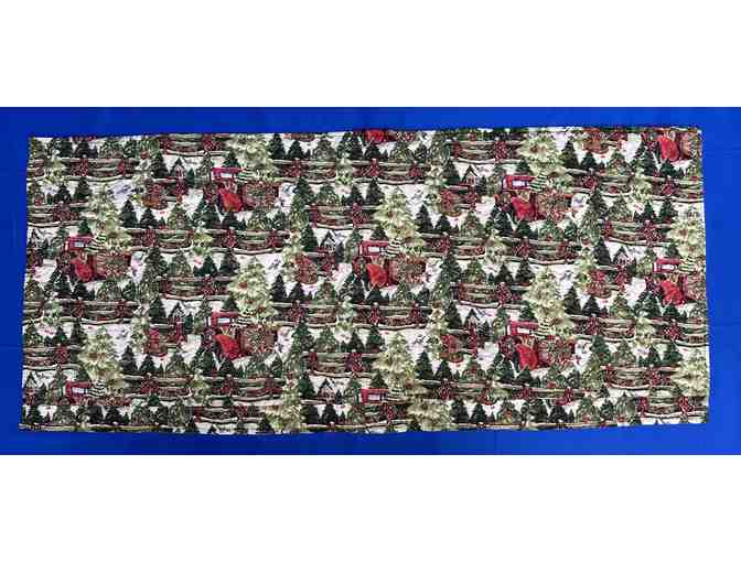 Christmas Kitty Table Runner