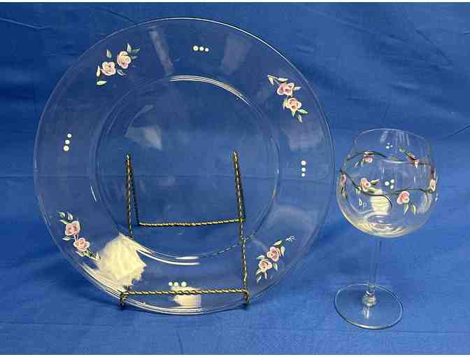 Wine Tasting for Two at Mill River Winery and a Set of Wine Glasses