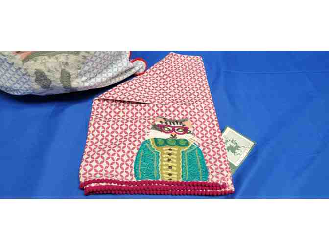 Embroidered Tote & Hand Towel