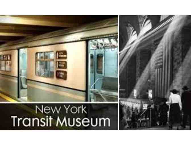 One Year Family Membership to the New York Transit Museum