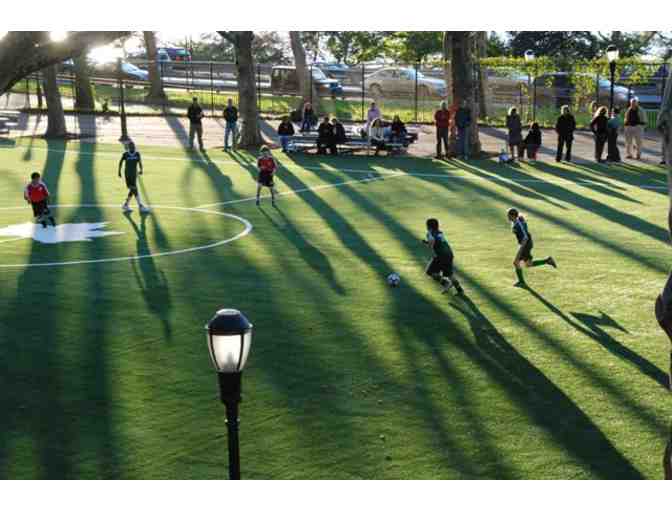 One Week of Riverside Park Conservancy's Multi Sport Camp in Riverside Park