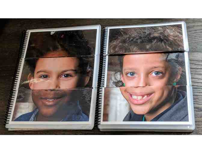 302 - STEPHANIE: Mix 'n' Match Kids' Face Flip Book