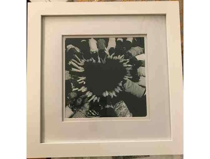 K03 - LYNN: Framed Portrait Collage, Framed Hands Photo