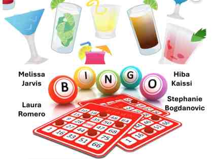 MSM Parent Playdate: Bingo & Bevvies w/ M. Jarvis, L. Romero, S. Bogdanovic, H. Kaissi