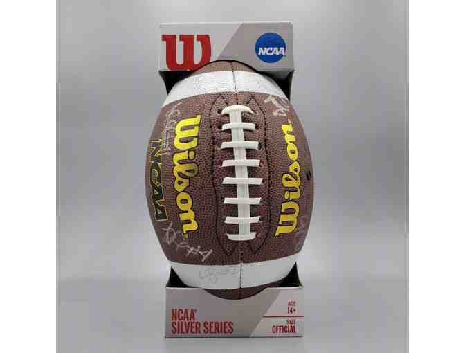 KU Autographed Football