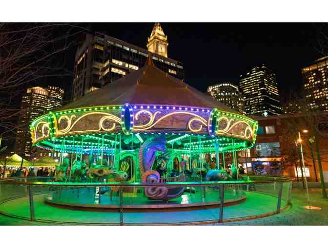 Simpler Times - Swan Boat and Carousel Rides