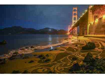 Ian Ross Framed Sand Art Print