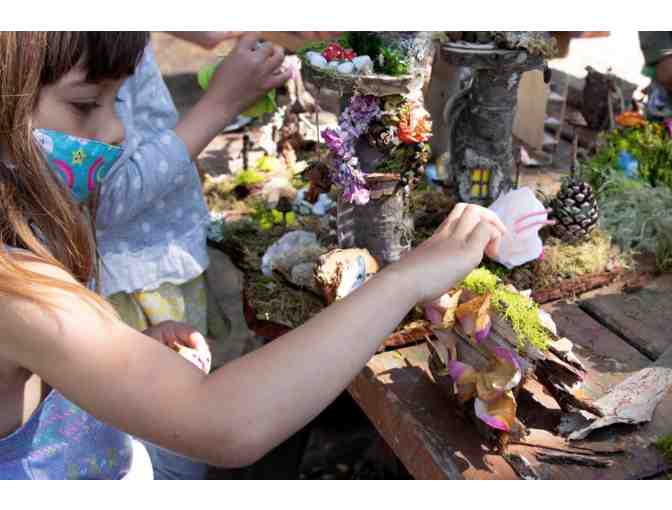 First Grade Class Project - Triple Tower Fairy House