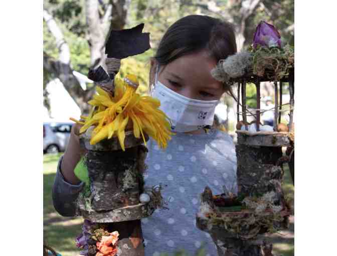 First Grade Class Project - Triple Tower Fairy House
