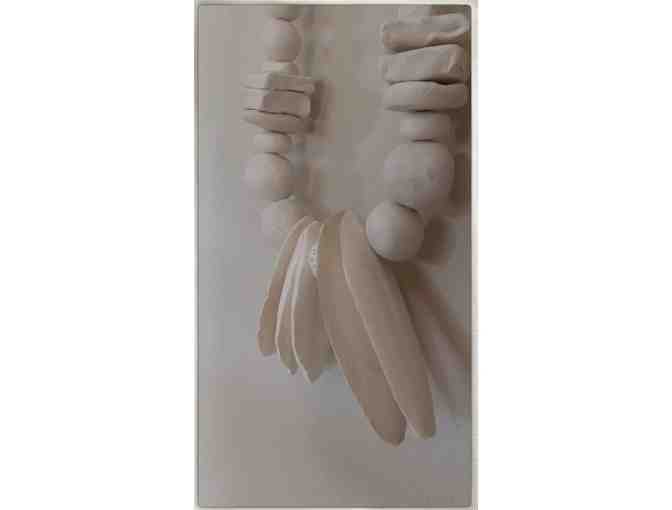 Third Grade Class Project - Clay and Cuttlebone Wall Hanging