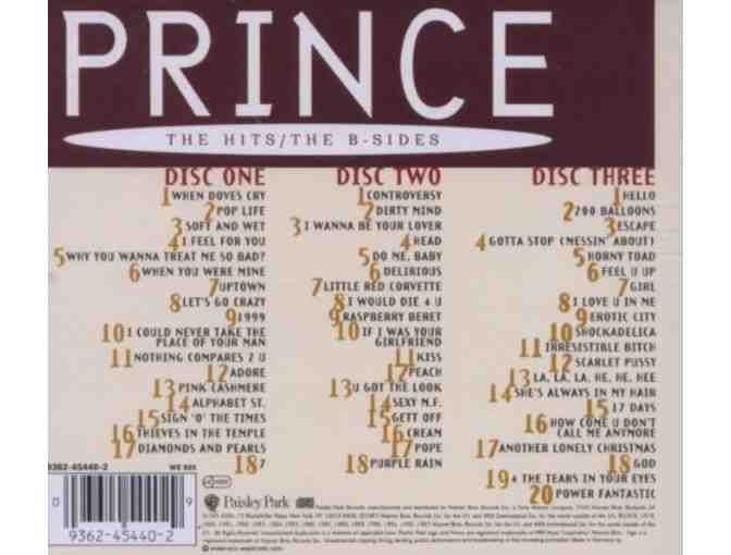 Prince The Hits / The B-Sides CD (3 Discs)