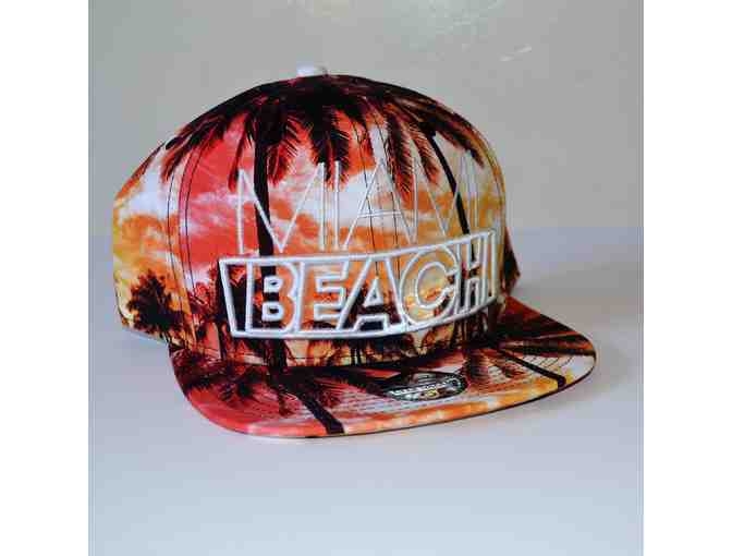 Miami Beach Cap Orange