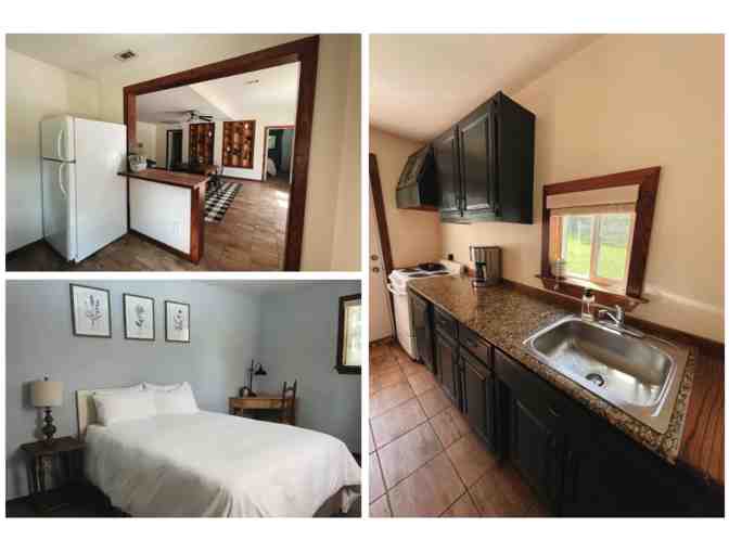 AirBnB stay at 'Cozy Cottage with firepit and pool' in Fayetteville