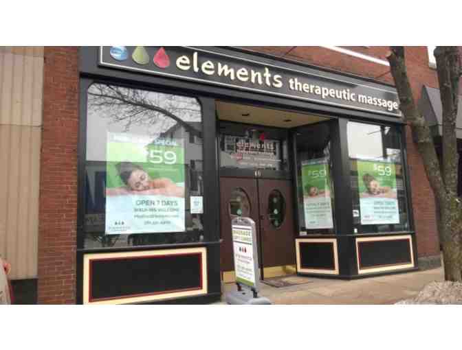 Pamper Yourself: Elements Massage & Elizabeth Grady