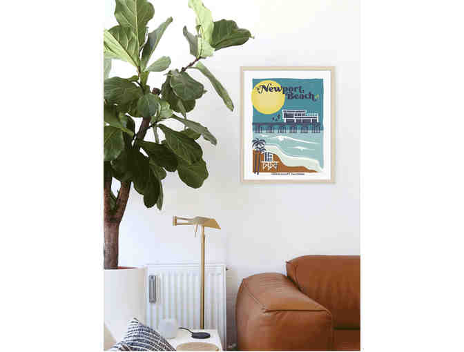 Newport Beach Art Print by Sunday Arvo
