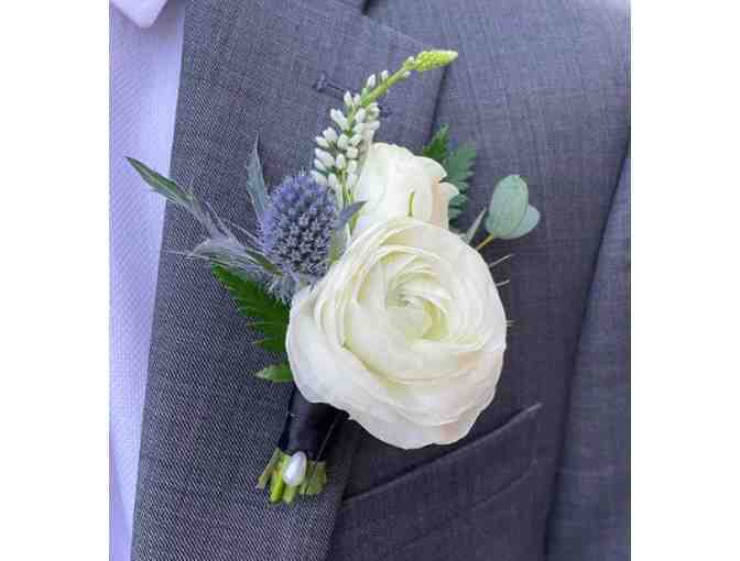 Custom Corsage & Boutonniere by Olive & Lou Designs