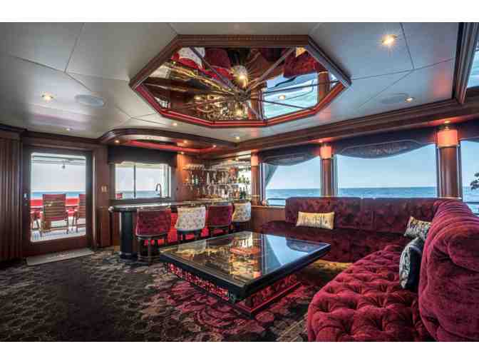 Luxury Yacht Harbor Cruise & Dinner for 25 people on 128' SHOGUN