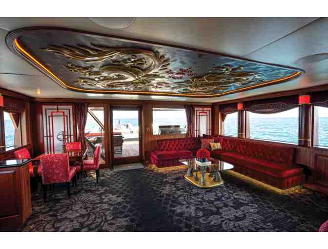 Luxury Yacht Harbor Cruise & Dinner for 25 people on 128' SHOGUN