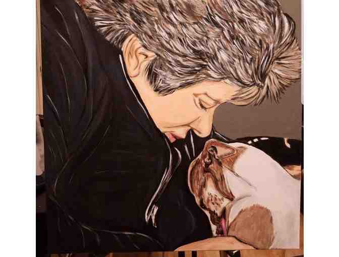 11 x 14 Custom Painted Pet Portrait