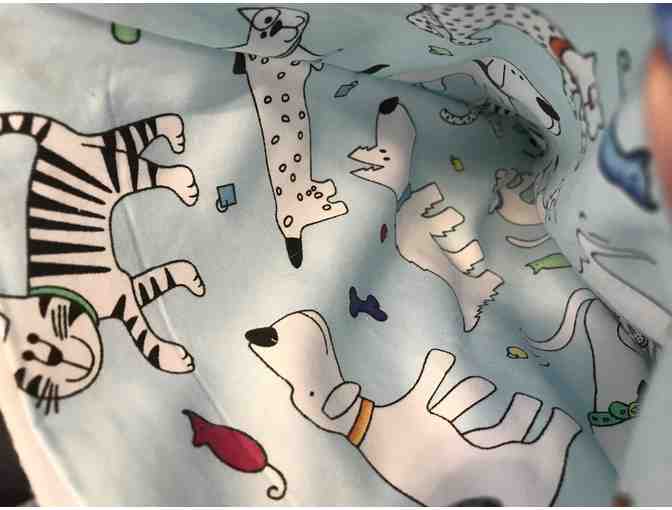 Christmas Stocking 'Christmas Dogs'