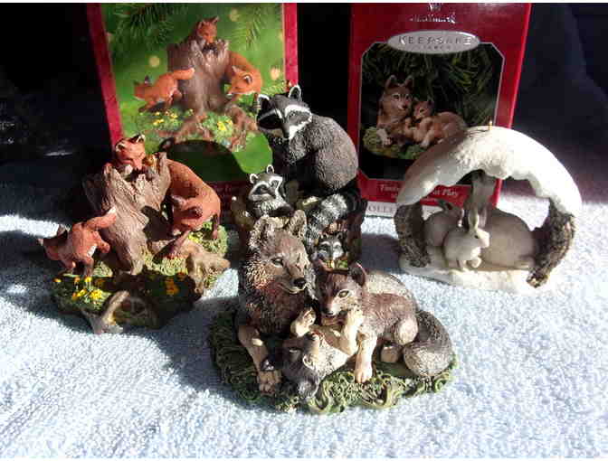 Set of 4 Hallmark Keepsake Majestic Wildlife Chris