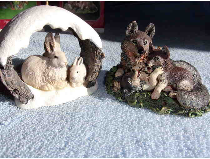 Set of 4 Hallmark Keepsake Majestic Wildlife Chris