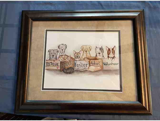 Ladybug Art print-volunteer