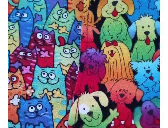 Dog Cat Reversible Adults' Bib